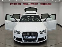 USED 2015 65 AUDI A4 4.2 FSI V8 (450 PS) LIMITED EDITION S TRONIC QUATTRO (EURO 5) 5DR + HIGH SPECIFICATION WITH �&pound;6,535 OF AUDI EXTRAS 20S+PANROOF+XENON-LED+R/CAMERA+EXCLUSIVE RS BUCKETS