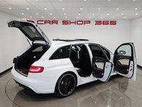 USED 2015 65 AUDI A4 4.2 FSI V8 (450 PS) LIMITED EDITION S TRONIC QUATTRO (EURO 5) 5DR + HIGH SPECIFICATION WITH �&pound;6,535 OF AUDI EXTRAS 20S+PANROOF+XENON-LED+R/CAMERA+EXCLUSIVE RS BUCKETS