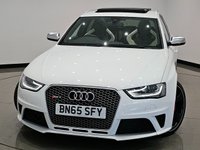 USED 2015 65 AUDI A4 4.2 FSI V8 (450 PS) LIMITED EDITION S TRONIC QUATTRO (EURO 5) 5DR + HIGH SPECIFICATION WITH �&pound;6,535 OF AUDI EXTRAS 20S+PANROOF+XENON-LED+R/CAMERA+EXCLUSIVE RS BUCKETS