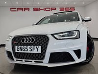 USED 2015 65 AUDI A4 4.2 FSI V8 (450 PS) LIMITED EDITION S TRONIC QUATTRO (EURO 5) 5DR + HIGH SPECIFICATION WITH �&pound;6,535 OF AUDI EXTRAS 20S+PANROOF+XENON-LED+R/CAMERA+EXCLUSIVE RS BUCKETS