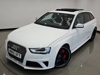 USED 2015 65 AUDI A4 4.2 FSI V8 (450 PS) LIMITED EDITION S TRONIC QUATTRO (EURO 5) 5DR + HIGH SPECIFICATION WITH �&pound;6,535 OF AUDI EXTRAS 20S+PANROOF+XENON-LED+R/CAMERA+EXCLUSIVE RS BUCKETS