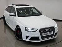 USED 2015 65 AUDI A4 4.2 FSI V8 (450 PS) LIMITED EDITION S TRONIC QUATTRO (EURO 5) 5DR + HIGH SPECIFICATION WITH �&pound;6,535 OF AUDI EXTRAS 20S+PANROOF+XENON-LED+R/CAMERA+EXCLUSIVE RS BUCKETS