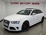 USED 2015 65 AUDI A4 4.2 FSI V8 (450 PS) LIMITED EDITION S TRONIC QUATTRO (EURO 5) 5DR + HIGH SPECIFICATION WITH �&pound;6,535 OF AUDI EXTRAS 20S+PANROOF+XENON-LED+R/CAMERA+EXCLUSIVE RS BUCKETS