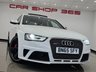USED 2015 65 AUDI A4 4.2 FSI V8 (450 PS) LIMITED EDITION S TRONIC QUATTRO (EURO 5) 5DR + HIGH SPECIFICATION WITH �&pound;6,535 OF AUDI EXTRAS 20S+PANROOF+XENON-LED+R/CAMERA+EXCLUSIVE RS BUCKETS