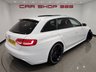 USED 2015 65 AUDI A4 4.2 FSI V8 (450 PS) LIMITED EDITION S TRONIC QUATTRO (EURO 5) 5DR + HIGH SPECIFICATION WITH �&pound;6,535 OF AUDI EXTRAS 20S+PANROOF+XENON-LED+R/CAMERA+EXCLUSIVE RS BUCKETS