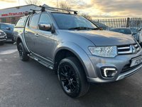 USED 2015 15 MITSUBISHI L200 2.5 DI-D 4X4 BARBARIAN BLACK LB DCB 175 BHP 