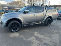 USED 2015 15 MITSUBISHI L200 2.5 DI-D 4X4 BARBARIAN BLACK LB DCB 175 BHP 
