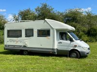 USED 2004 54 MERCEDES-BENZ SPRINTER Benimar Oscara 4 Berth with Fixed beds 2.7 316 CDI LWB 156 BHP REAR GARAGE