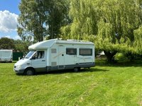 USED 2004 54 MERCEDES-BENZ SPRINTER Benimar Oscara 4 Berth with Fixed beds 2.7 316 CDI LWB 156 BHP REAR GARAGE