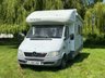 USED 2004 54 MERCEDES-BENZ SPRINTER Benimar Oscara 4 Berth with Fixed beds 2.7 316 CDI LWB 156 BHP REAR GARAGE