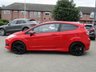 USED 2013 63 FORD FIESTA 1.6 ZETEC S TDCI 3d 94 BHP Finished in RACE RED with contrasting GREY SPORTS Cloth interior trim. This Fiesta is a small car that you can really enjoy driving. Economical and cheap to run, stylish to look at and some great features including ZERO Road Tax, B/Tooth, 17"Alloys, Air Con and much more, makes this a must for the first time driver or small family. Dealer Serviced at 12029 miles, 24892 miles, 30366 miles, 34939 miles, 37405 miles, 40307 miles, 44248 miles, 50971 miles and on arrival at 55729 miles.