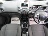 USED 2014 63 FORD FIESTA 1.0 ZETEC 5d 99 BHP Finished in PANTHER BLACK with contrasting SPORTS GREY Cloth interior trim. This Fiesta is a small car that you can really enjoy driving. Economical and cheap to run, stylish to look at and some great features including Zero Road Tax with, B/Tooth, Alloys, Air Con and much more, makes this a must for the first time driver or small family. Dealer Serviced at 2575 miles, 5562 miles, 6542 miles, 10333 miles, 15190 miles, 22965 miles and on arrival at 37185 miles.