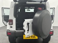 USED 2011 11 JEEP WRANGLER 2.8 SAHARA CRD 2d 197 BHP Striking High Gloss  White Ready for summer Jeep Sahara FREE UK DELIVERY