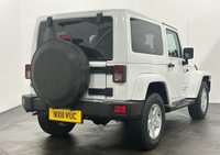 USED 2011 11 JEEP WRANGLER 2.8 SAHARA CRD 2d 197 BHP Striking High Gloss  White Ready for summer Jeep Sahara FREE UK DELIVERY
