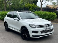 USED 2014 14 VOLKSWAGEN TOUAREG 3.0 V6 R-LINE TDI BLUEMOTION TECHNOLOGY 5d 242 BHP 