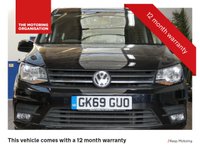 USED 2019 69 VOLKSWAGEN CADDY MAXI 2.0 C20 LIFE TDI 5d 101 BHP 7 SEAT AIR CON BLUETOOTH PARKING SENSORS 1 OWNER 6 MONTHS GOLD WARRANTY