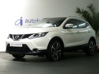 USED 2014 14 NISSAN QASHQAI 1.6 DCI TEKNA 5d 128 BHP &pound;35 ROAD TAX SAT NAV LEATHER SUNROOF CAMERA LOW MILEAGE 2 OWNERS FROM NEW 8 SERVICES TO 38K MILES