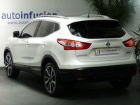 USED 2014 14 NISSAN QASHQAI 1.6 DCI TEKNA 5d 128 BHP &pound;35 ROAD TAX SAT NAV LEATHER SUNROOF CAMERA LOW MILEAGE 2 OWNERS FROM NEW 8 SERVICES TO 38K MILES