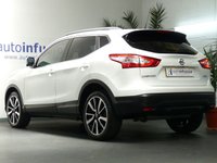 USED 2014 14 NISSAN QASHQAI 1.6 DCI TEKNA 5d 128 BHP &pound;35 ROAD TAX SAT NAV LEATHER SUNROOF CAMERA LOW MILEAGE 2 OWNERS FROM NEW 8 SERVICES TO 38K MILES