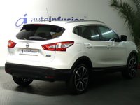 USED 2014 14 NISSAN QASHQAI 1.6 DCI TEKNA 5d 128 BHP &pound;35 ROAD TAX SAT NAV LEATHER SUNROOF CAMERA LOW MILEAGE 2 OWNERS FROM NEW 8 SERVICES TO 38K MILES