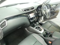 USED 2014 14 NISSAN QASHQAI 1.6 DCI TEKNA 5d 128 BHP &pound;35 ROAD TAX SAT NAV LEATHER SUNROOF CAMERA LOW MILEAGE 2 OWNERS FROM NEW 8 SERVICES TO 38K MILES
