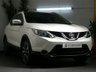 USED 2014 14 NISSAN QASHQAI 1.6 DCI TEKNA 5d 128 BHP &pound;35 ROAD TAX SAT NAV LEATHER SUNROOF CAMERA LOW MILEAGE 2 OWNERS FROM NEW 8 SERVICES TO 38K MILES