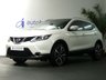 USED 2014 14 NISSAN QASHQAI 1.6 DCI TEKNA 5d 128 BHP &pound;35 ROAD TAX SAT NAV LEATHER SUNROOF CAMERA LOW MILEAGE 2 OWNERS FROM NEW 8 SERVICES TO 38K MILES