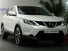 USED 2014 14 NISSAN QASHQAI 1.6 DCI TEKNA 5d 128 BHP &pound;35 ROAD TAX SAT NAV LEATHER SUNROOF CAMERA LOW MILEAGE 2 OWNERS FROM NEW 8 SERVICES TO 38K MILES