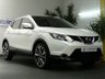 USED 2014 14 NISSAN QASHQAI 1.6 DCI TEKNA 5d 128 BHP &pound;35 ROAD TAX SAT NAV LEATHER SUNROOF CAMERA LOW MILEAGE 2 OWNERS FROM NEW 8 SERVICES TO 38K MILES