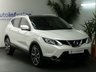 USED 2014 14 NISSAN QASHQAI 1.6 DCI TEKNA 5d 128 BHP &pound;35 ROAD TAX SAT NAV LEATHER SUNROOF CAMERA LOW MILEAGE 2 OWNERS FROM NEW 8 SERVICES TO 38K MILES