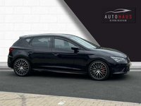 USED 2016 16 SEAT LEON 2.0 TSI CUPRA BLACK 5d 286 BHP WARRANTY INCLUDED - NATIONWIDE DELIVERY