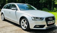 USED 2012 62 AUDI A4 2.0 AVANT TDIE SE TECHNIK 5d 161 BHP &pound;35 ROAD TAX SATELLITE NAVIGATION FRONT AND REAR PARKING SENSORS