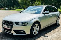 USED 2012 62 AUDI A4 2.0 AVANT TDIE SE TECHNIK 5d 161 BHP &pound;35 ROAD TAX SATELLITE NAVIGATION FRONT AND REAR PARKING SENSORS