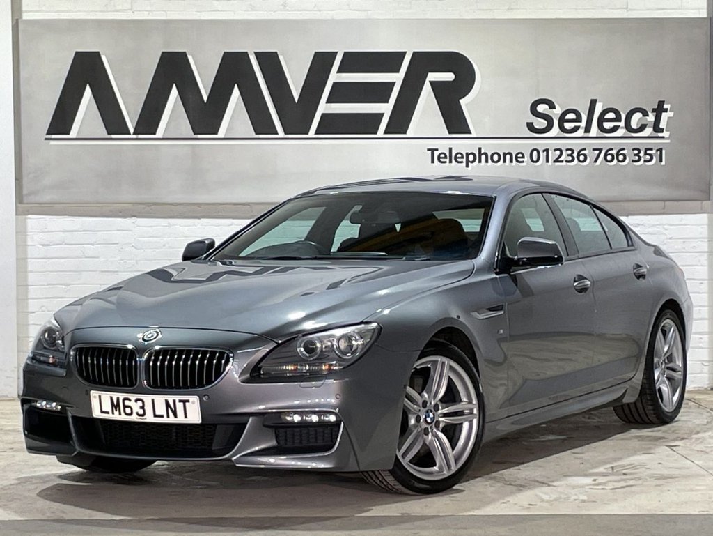 USED 2013 63 BMW 6 SERIES 3.0 640D M SPORT GRAN COUPE 4d 309 BHP 