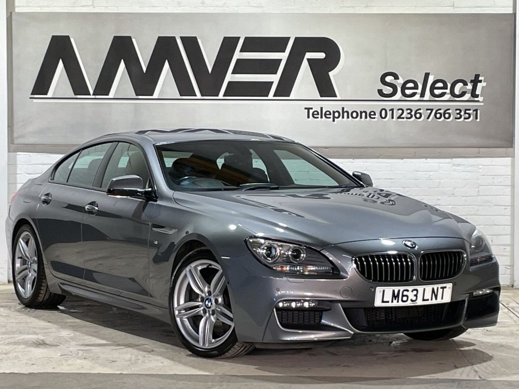 USED 2013 63 BMW 6 SERIES 3.0 640D M SPORT GRAN COUPE 4d 309 BHP 