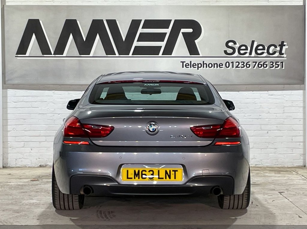 USED 2013 63 BMW 6 SERIES 3.0 640D M SPORT GRAN COUPE 4d 309 BHP 