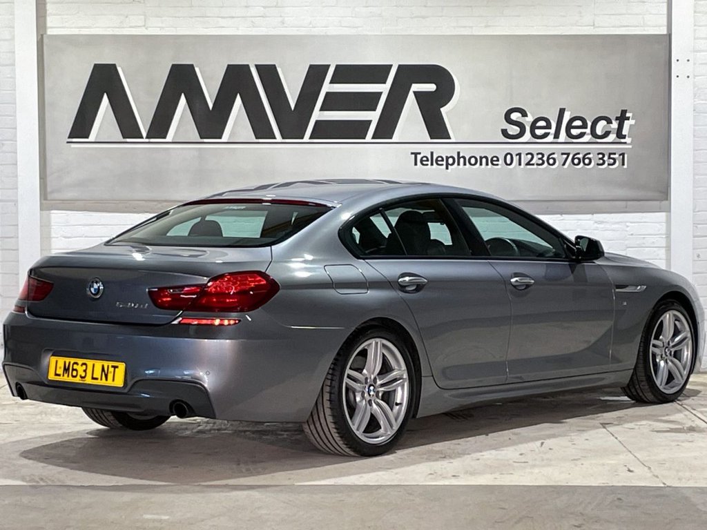 USED 2013 63 BMW 6 SERIES 3.0 640D M SPORT GRAN COUPE 4d 309 BHP 
