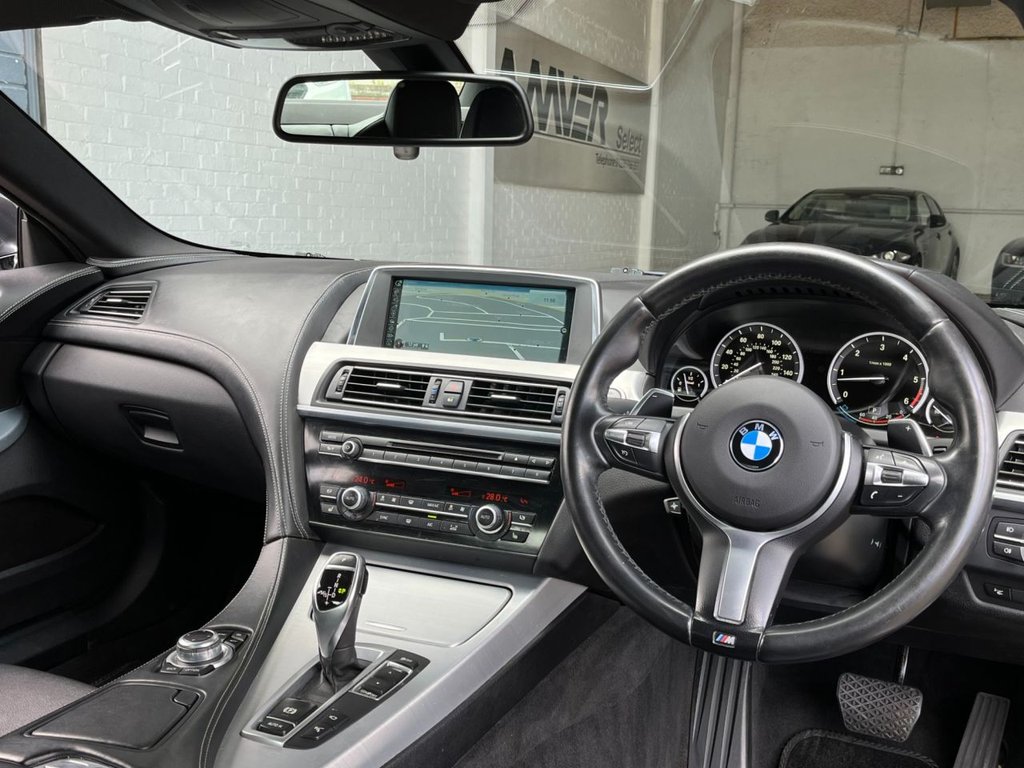 USED 2013 63 BMW 6 SERIES 3.0 640D M SPORT GRAN COUPE 4d 309 BHP 
