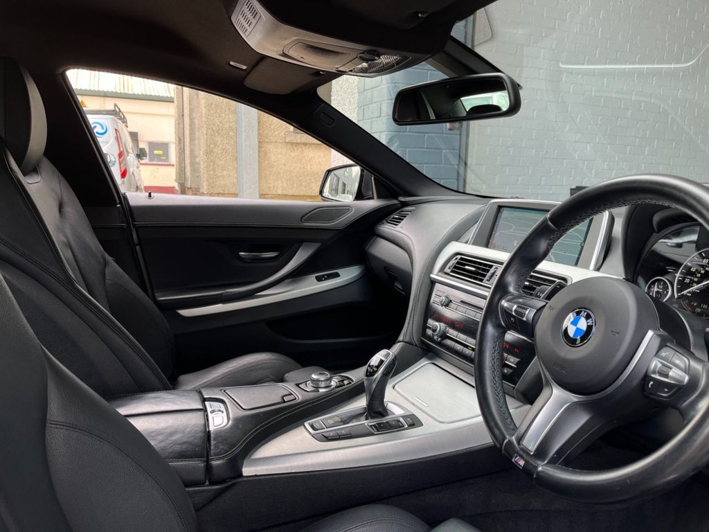 USED 2013 63 BMW 6 SERIES 3.0 640D M SPORT GRAN COUPE 4d 309 BHP 