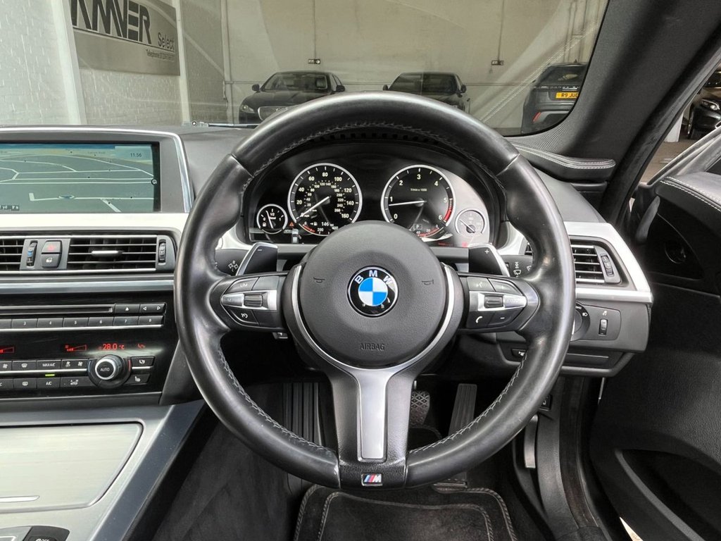USED 2013 63 BMW 6 SERIES 3.0 640D M SPORT GRAN COUPE 4d 309 BHP 