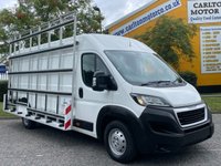 USED 2018 68 PEUGEOT BOXER 2.0 BLUE HDI 435 L4H2 PROFESSIONAL [ GLASS FRAIL RACK ] P/V 130 BHP Direct to us from lease company