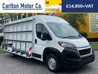USED 2018 68 PEUGEOT BOXER 2.0 BLUE HDI 435 L4H2 PROFESSIONAL [ GLASS FRAIL RACK ] P/V 130 BHP Direct to us from lease company