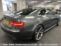 USED 2014 14 AUDI RS5 4.2 V8 FSI S TRONIC 7 SPEED AUTO COUPE QUATTRO AWD UK DELIVERY FLAT FEE &pound;175 (SUBJECT TO DEAL)*OVER 100 IMAGES ON OUR WEBSITE*BESPOKE FINANCE ARRANGED*PART EXCHANGE WELCOME*ALL VEHICLES HPI CLEAR
