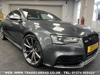 USED 2014 14 AUDI RS5 4.2 V8 FSI S TRONIC 7 SPEED AUTO COUPE QUATTRO AWD UK DELIVERY FLAT FEE &pound;175 (SUBJECT TO DEAL)*OVER 100 IMAGES ON OUR WEBSITE*BESPOKE FINANCE ARRANGED*PART EXCHANGE WELCOME*ALL VEHICLES HPI CLEAR