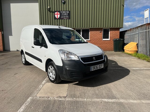 2016 16 Peugeot Partner 1.6 HDI PROFESSIONAL 625 92 BHP