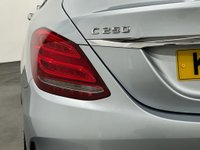 USED 2015 15 MERCEDES-BENZ C-CLASS 2.1 C250 BLUETEC AMG LINE PREMIUM 4d 204 BHP C250 204 BHP, AMG LINE PREMIUM , Panoramic Electric Slide Roof, Black Leather, Striking Iridium silver metallic, 18" Diamond cut alloy AMG  wheels