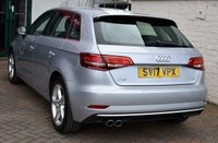 USED 2017 17 AUDI A3 2.0TDi SPORT 5 DOOR 6-SPEED 150 BHP Sat Nav / Rear Parking / &pound;20 Tax