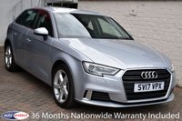 USED 2017 17 AUDI A3 2.0TDi SPORT 5 DOOR 6-SPEED 150 BHP Sat Nav / Rear Parking / &pound;20 Tax