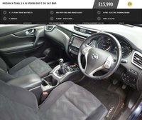 USED 2017 66 NISSAN X-TRAIL 1.6 N-VISION DIG-T 5d 163 BHP Around View Monitor Colour All View