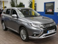 USED 2019 19 MITSUBISHI OUTLANDER 2.4 PHEV JURO 5d 207 BHP APP SAT NAV REAR CAMERA VAT Q